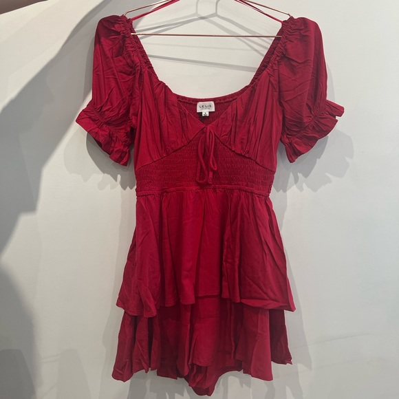 Red romper - Picture 1 of 1